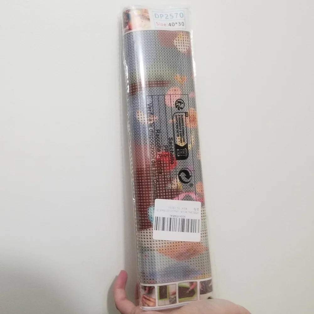 "E" diamond painting kit - Picture 3 of 3